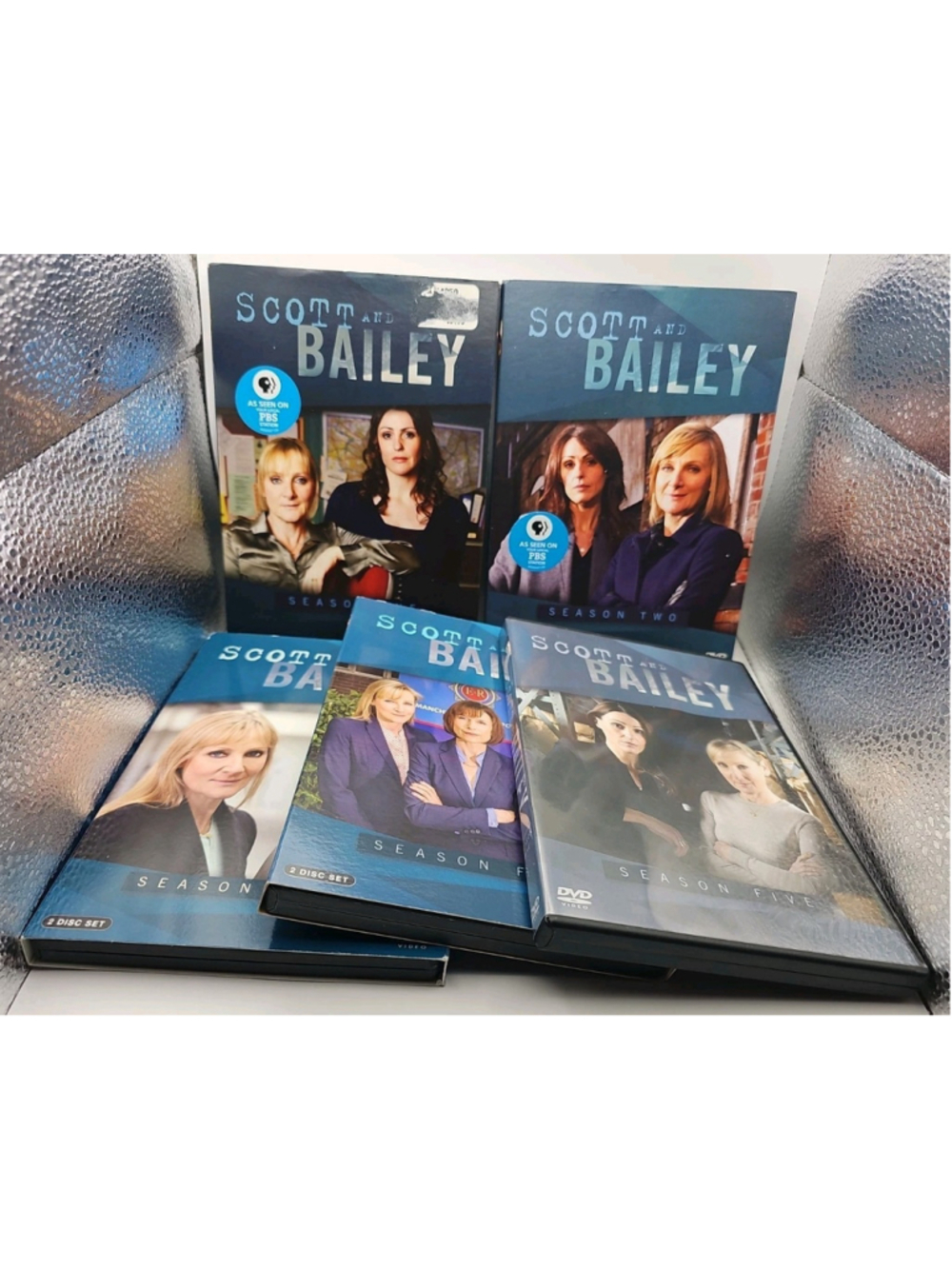 Scott And Bailey Complete Series Season 1 2 3 4 5 (DVD, Region Code 1, PBS BBC)